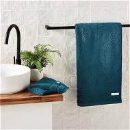 Detailed information about the product Adairs Blue Flinders Towel Range Fern Bath Mat