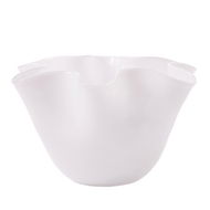 Detailed information about the product Adairs Fluted White Bowl (White Bowl)