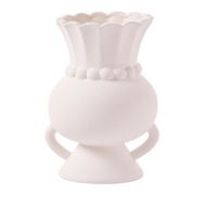 Detailed information about the product Adairs Gaia White Large Vase (White Vase)