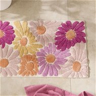 Detailed information about the product Adairs Garden Bed Spiced Berry Multi Bath Runner - Pink (Pink Bath Runner)