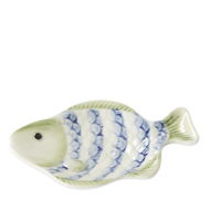 Detailed information about the product Adairs Green Dish Green Fish Dish