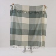 Detailed information about the product Adairs Holland Green Wool Throw (Green Throw)