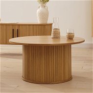 Detailed information about the product Adairs Hyde Natural Round Coffee Table (Natural Coffee Table)