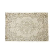 Detailed information about the product Adairs Iris Natural & Olive Rug (Natural 160x230cm)