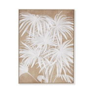 Detailed information about the product Adairs Natural Island Palm Grove Canvas