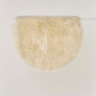 Detailed information about the product Adairs Natural Rug Ivory Round Polar