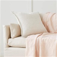 Detailed information about the product Adairs Natural Jamie Linen Cotton Cushion
