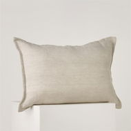 Detailed information about the product Adairs Natural Cushion Jamie Linen Long Cotton