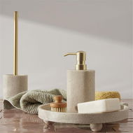 Detailed information about the product Adairs Natural Toilet Brush Juno Bathroom Accessories