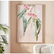 Detailed information about the product Adairs Kakadu Pink Flowering Gum Canvas - Natural (Natural Wall Art)