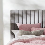 Detailed information about the product Adairs Kensington Collection Grey King Bedhead (Grey King)