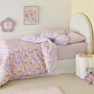 Detailed information about the product Adairs Lilac Kids Blossom Dreams Double Quilt Cover Set