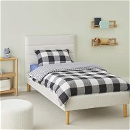 Detailed information about the product Adairs White Single Kids Boucle White Bed