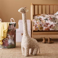 Detailed information about the product Adairs Natural Toy Kids Gigi Giraffe Keepsake Toy