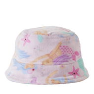 Detailed information about the product Adairs Pink Kids Mermaid Dreams Beach Bucket Hat