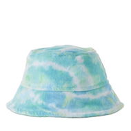 Detailed information about the product Adairs Blue Hat Kids Kids Tie Dye Blue Beach Bucket Hat