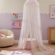 Detailed information about the product Adairs Pink Canopy Kids Magical Rainbow Multi Novelty Canopy Pink