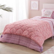 Detailed information about the product Adairs Kids Nahla Pink Quilted Bed Runner (Pink Bed Runner)