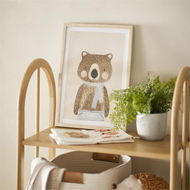 Detailed information about the product Adairs Kids Nursery Wombat Buddy Wall Art