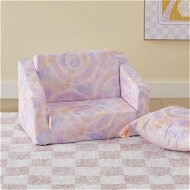 Detailed information about the product Adairs Pink Flip Out Sofa Kids Pink Tie Dye