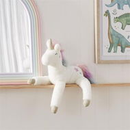 Detailed information about the product Adairs Kids Rainbow Unicorn Keepsake Toy - White (White Toy)