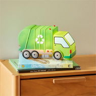 Detailed information about the product Adairs Green Recycling Truck Kids Night Light