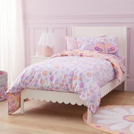 Detailed information about the product Adairs Kids Sadie Scallop White Full Bed (White King Single)