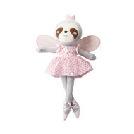 Detailed information about the product Adairs Pink Toy Kids Sadie Sloth Snuggle Animals