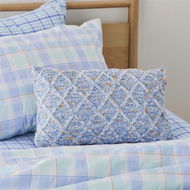 Detailed information about the product Adairs Blue Cushion Kids Speckle