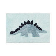 Detailed information about the product Adairs Aqua Blue Kids Stegosaurus Bath Mat