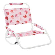 Detailed information about the product Adairs Pink Sweet Hearts Kids Beach Chairs