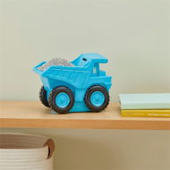 Detailed information about the product Adairs Blue Money Box Kids Tip Truck Money Box Blue