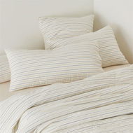 Detailed information about the product Adairs Natural King Pillowcase Each Kobe Quilted Pillowcases