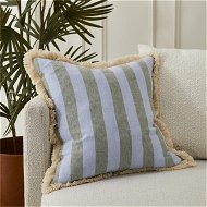 Detailed information about the product Adairs Blue Lillie Pacific & Garden Grove Cushion
