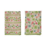 Detailed information about the product Adairs Green 2 Pack Lolita Multi Tea Towels