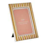 Detailed information about the product Adairs Orange Luna Stripes Photo Frame