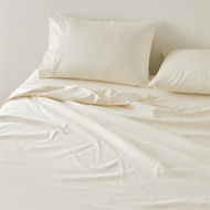 Detailed information about the product Adairs White Queen Luxury Collection Antique Sheet Set