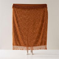 Detailed information about the product Adairs Brown Throw Macrame Brown Sugar Knot Throw