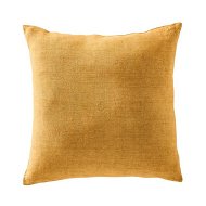 Detailed information about the product Adairs Malmo Golden Linen Cushion - Yellow (Yellow Cushion)