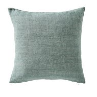 Detailed information about the product Adairs Malmo Soft Pine Linen Cushion - Green (Green Cushion)