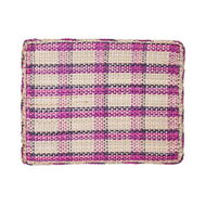 Detailed information about the product Adairs Malta Berry Gingham Placemat - Pink (Pink Placemat)