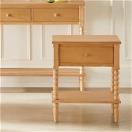 Detailed information about the product Adairs Natural Margate Bedside Table
