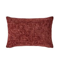 Detailed information about the product Adairs Marietta Berry Cushion - Red (Red Cushion)