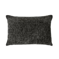 Detailed information about the product Adairs Marietta Charcoal Cushion - Black (Black Cushion)
