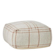 Detailed information about the product Adairs Natural Pouf Micah Hazelnut Pouf Natural