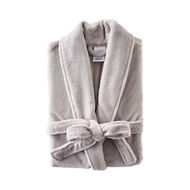 Detailed information about the product Adairs Grey Bathrobe Microfibre Moonrock Grey Robe
