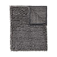 Detailed information about the product Adairs Grey Bath Mat Microplush Bobble Bathmat Graphite Marle Grey