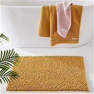 Detailed information about the product Adairs Yellow Bath Mat Microplush Bobble Bathmat Mustard