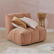 Detailed information about the product Adairs Miller Rosewood Lounge Chair - Pink (Pink 1 Seater)