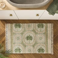 Detailed information about the product Adairs Natural Monte Florida Palms Indoor Mat